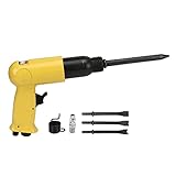 Gearwell Air Hammer Kit, 1 4in Pneumatic Hammer, 3000 U/min -Meißelwerkzeug, Luftschaberschaufelwerkzeug, Rostentfernerhammer, Wandschlitz Pneumatic Tool