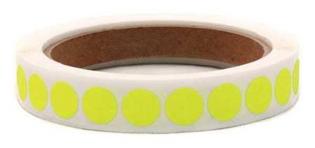Paper, 1000 Pk,Dot Label, Height: 1/2 in X Width: 1/2 in,2041003716