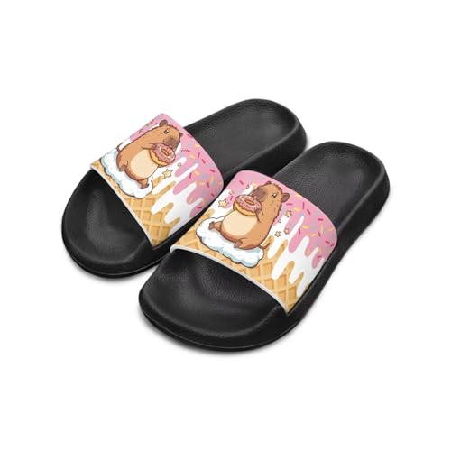 Image of Slides for Boys Girls Quick Drying Kids Slides Sandals Non-Slip