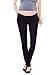 Ingrid & Isabel Women's Ponte Maternity Work Pant with Bellyband – Black