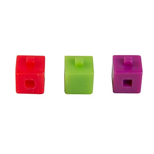 hand2mind Centimeter Cubes, Plastic, Connecting, Math manipulatives, Counting for Kids, counters, Elementary Teacher Must Haves (Set of 500) - Image 3