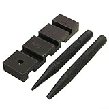 Kit portable complet : le kit contient un outil de disjoncteur de chaîne portable et 10 maillons de chaîne de rechange pour la réparation de chaîne de tronçonneuse sur place, compatible avec les pas de 0,95 cm et 0,400 cm et d'autres tailles courantes.