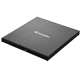 VERBATIM Graveur Blu-ray externe Slimline noir USB 3.1 Gen 1 avec connexion USB-C I Lecteu...