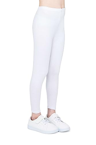 infatti Leggings en Coton pour Enfants Filles Pantalons Doux et Confortables pour Enfants entraînement décontracté Style élégant vêtements de Base Zoe,...