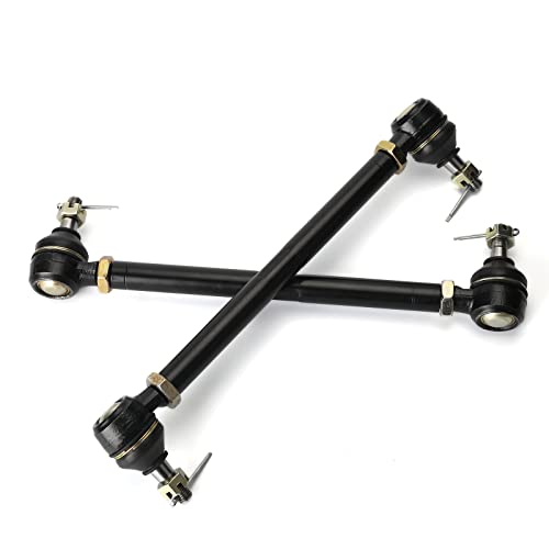 Golf Cart Steering Tie Rod End Shaft Assembly (2 Pack) For Ezgo Txt Medalist Golf Cart 1994-2001.5 Replaces# 70074-G01, 70074G01, 70074-G02, 70074G02. #TOP6