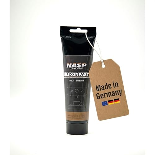NASP Silikonfett für Kaffeevollautomaten, O-Ringe, Armaturen und Dichtungen, transparent
