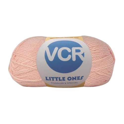 Image of VCR Powder Pink Yarn, 100 Grams Hank, 190 Meters Length, Acrylic Ball for Crochet and Knitting, Soft Crosia Threads, Pack of 1 Yarn, Suitable for DIY Crafts