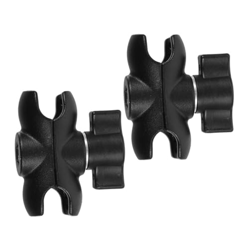 PRETYZOOM Motorcycle Camera Stand Mount Ball Head Connecting Rod Aluminum Alloy Double Socket Arm for Accessories