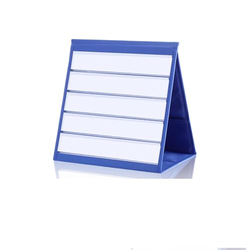 Pocket Chart, Tabletop Pocket Chart Stand Double Sided Self ...