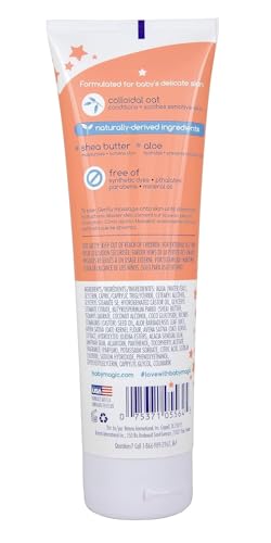 Image of Baby Magic Delicate Lotion, Almond Blossom Light Scent, 8.6 Fl Oz | Dermatologist & Pediatrician Recommended, Hypoallergenic, Free of Synthetic Dyes