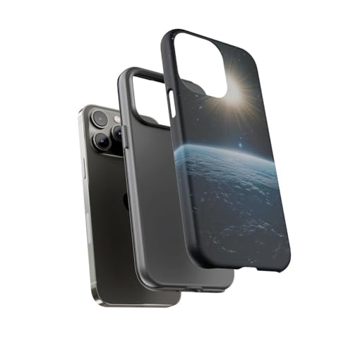 Coque iPhone 14 Pro Max rigide mate édition Horizon Céleste