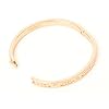 COACH Kissing C HINGED Bangle - Rose Gold