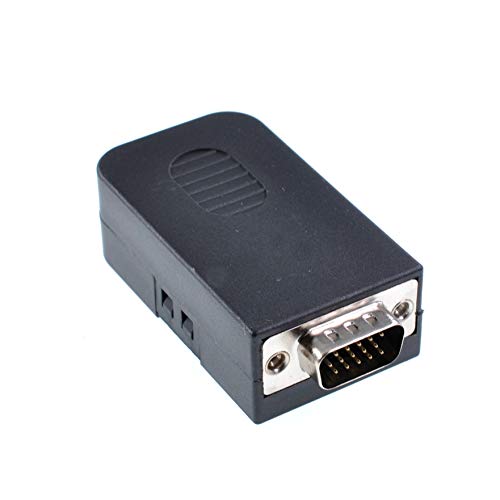 DB15 3+9 D-SUB VGA Male 15Pin Conector Adaptador Terminal miniatura 5