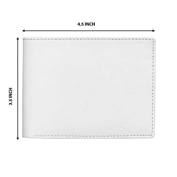 Classic Artificial Leather White Wallets for Men 6 31tRnFOhgTL