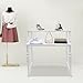 TTeralmon Industrial Retail Display Tables 2PCS Standing Clothing Shoes Display Rack Boutique Display Riser Handbag Display Stand