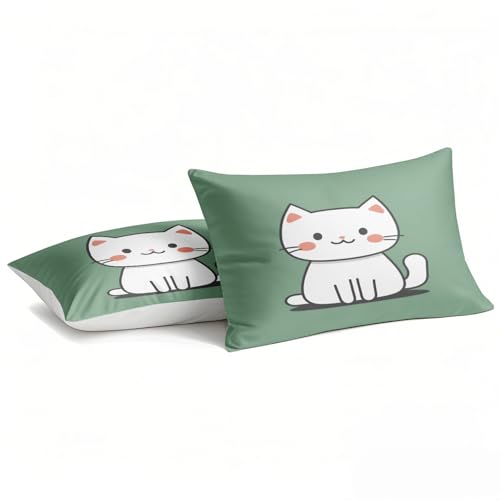 Parure de lit vert de qualité supérieure en microfibre brossée premium - 7