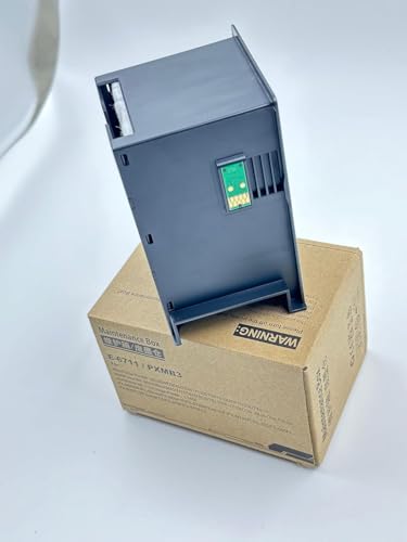 Image of CANOFF T6711 C13T671100 Ink Maintenance Box Compatible for Workforce Pro WF-3620DWF 3640DTWF 7110DTW 7610DWF 7620DTWF Workforce WF-3620 3640 3641 7111 7610 7720(with Chip)(T6711 Maintenance Box)