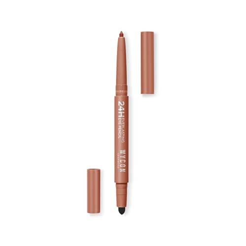 WYCON cosmetics Everlasting - Lápiz de ojos automático impermeable y de larga duración, 38 nutes