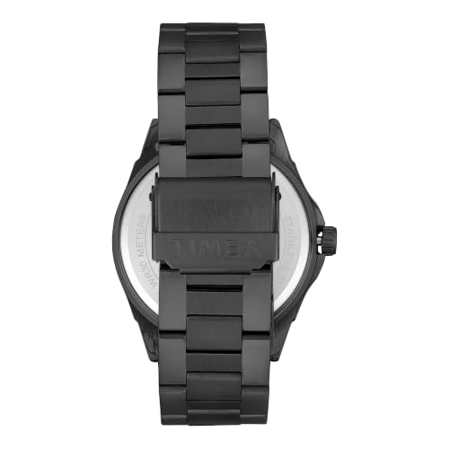 Image of TIMEX Round 43mm Black Dial Analog Men Watch - TWEG33002