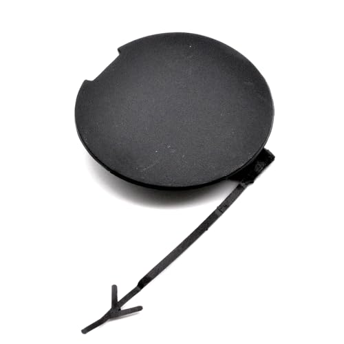 HAOTOM Front Tow Hook Cover Compatible For Jeep Renegade 2015-2019 Front Bumper Tow Hook Eye Cap Cover Black