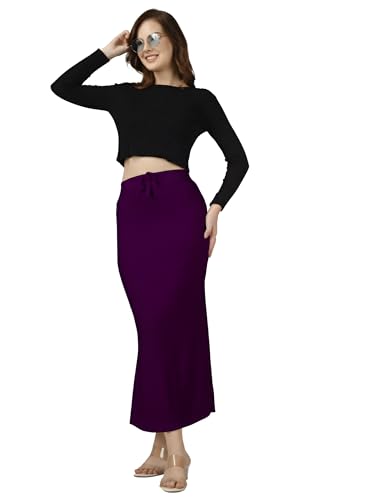 Image of Nexsus Stretchable Saree Shapewear | Petticoat for Women | Cotton Blended | Skirts for Women | Shape Wear Dress for Saree | Available in 80+ Colors and Plus Sizes