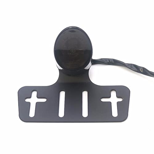 Luz De Licença Led Para Motocicleta Luz Traseira Traseira Luz De Freio 12V Para Harley Bobber Choppe