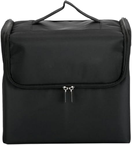 Large capacity storage for multi-layer professional makeup bags portable makeup nail embroidery toolbox