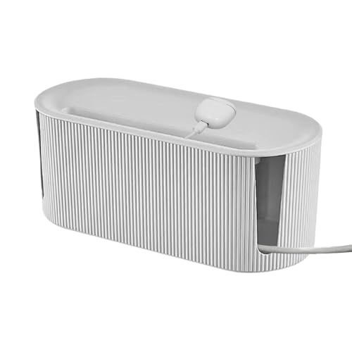 Support de câble de chargeur et boîte de rangement de fils de bureau pour espace informatique