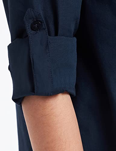 Image of Amazon Brand - Jam & Honey Boy's Regular Shirt (JH-NAU-SHR-02 Navy 3 6-7 Years)