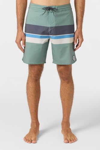O'Neill Men's Cruzer Stripe Scallop 18 Boardshorts2