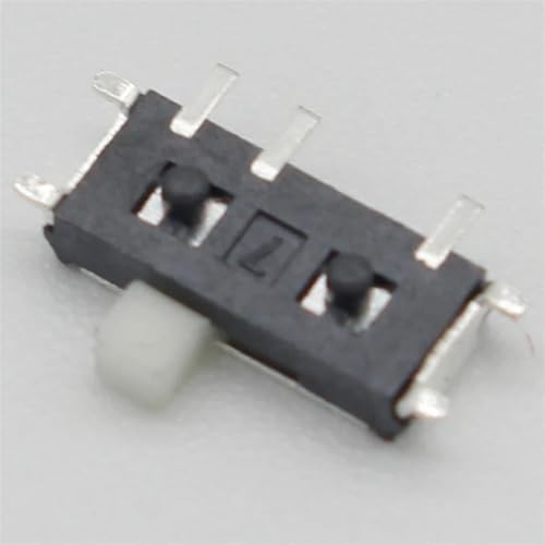 Micro interrupteur horizontal 7 broches haute précision 1P2T - 2