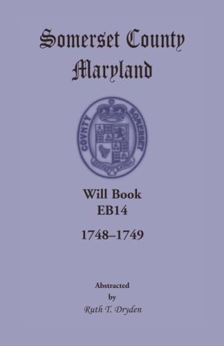 Somerset County Will Books, 1748-1749