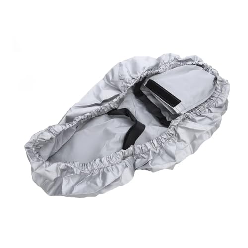 Coussin de protection solaire de moto avec isolation thermique et revêtement flexible