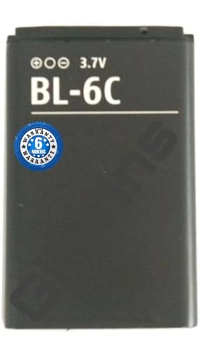 Image of Original BL-6C Battery for Nokia 3152 /3155 Battery with 6 Month Warranty****(D279)