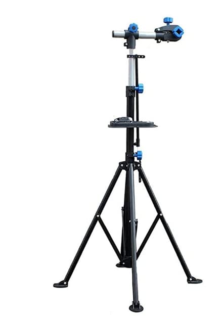 Bicycle Adjustable Repair Stand Holds up, Bike Repair Stand Foldable Bike Stand for Maintenance Height Adjustable Workstand for Road or Mountain Bikes,Ease for Home or Shop Road Pro Stand Blue