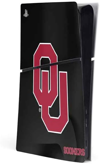 Skinit Decal Gaming Skin Compatible with PS5 Slim Digital Edition Console - Officially Licensed University of Oklahoma Only One Sooners Design