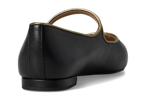 Lauren Ralph Lauren Women's Londyn Metallic-Trim Leather Mary Jane Flat3