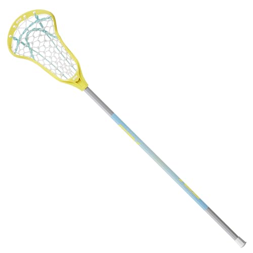 STX Crux 100 Girl's Lacrosse Stick, Yellow