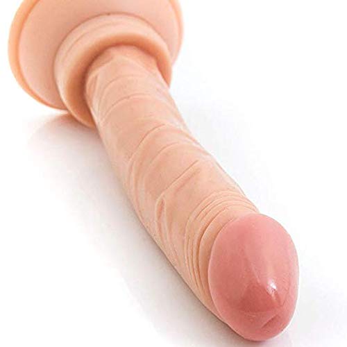Dildo, Penis Dick Pene Cock Dong con Potenti Ventose per Donne Rosa