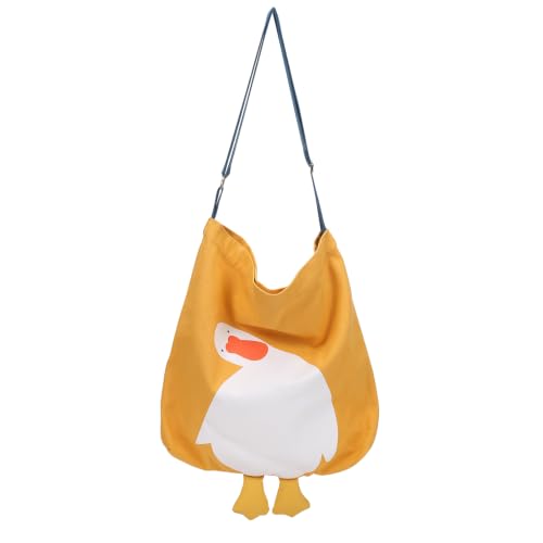 Bolso Tote Canvas divertido Pato y Ganso miniatura 1