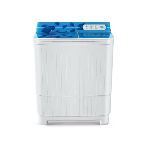 Image of BPL 8.5 kg 5 Star Semi-Automatic Top Loading Washing Machine (BSW-8500PXBL, Dual Waterfall And Jumbo Pulsator,Blue 491959279-B)