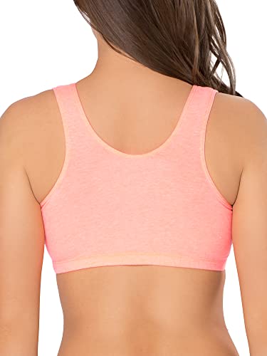 Image of Fruit of the Loom Women's Built-Up Sports Bra, (Pack of 3)