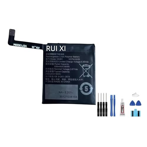 Batería compatible para reloj inteligente OPPO Realme T1 235mAh 3.87V miniatura 1