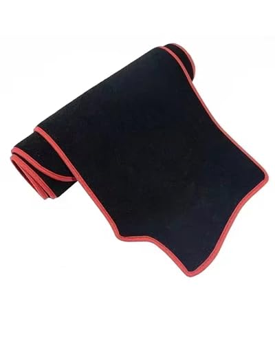 �C���X�g�������g�p�l���J�o�[ ID.3 ID3 2019-2023 �T���V�F�[�h����p�b�h�C���p�l�J�[�y�b�g�����ԕ��i�Ԃ̃_�b�V���{�[�h�J�o�[�}�b�g(With HUD Polyester Red)