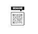 Customize QR Code Image/Text Vinyl Decal Bumper Sticker for Restaurants Office Home (15" Wide)