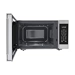 SHARP Countertop Microwave Oven with Removable 13.6" Carousel Turntable, 1100 Watt, 1.6 Cubic Feet, Stainless Steel SMC1662KS cu. ft, CuFt, Stainless - Image 4