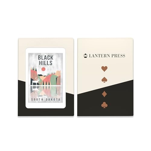 Baraja de poker Black Hills South Dakota 52 cartas miniatura 4