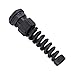 Cable Gland 0.20" ~ 0.39" (5.0mm ~ 10.0mm) Polyamide 3/8" NPT Black PNS3/8 BK080