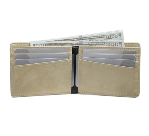 Image of Lanyani Minimalist Fabric Wallet Bifold RFID Blocking