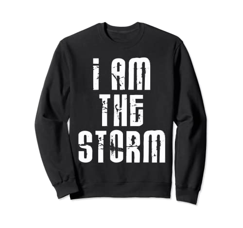 I Am The Storm Shirt Devil Whispers - Camiseta motivacional Sudadera